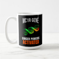Ginger Powers Activated DNA Mutant Funny Redhead