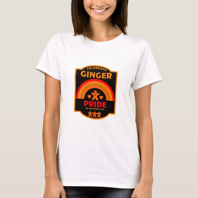 Ginger Pride Day Month Events T-Shirt (Front)