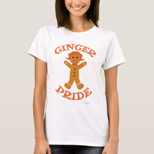 Ginger Pride Hair Colour Holiday Fun Cookie Gal T-Shirt