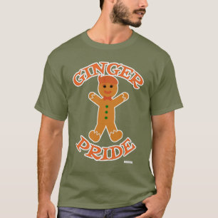 Ginger Pride Hair Colour Holiday Fun Design T-Shirt