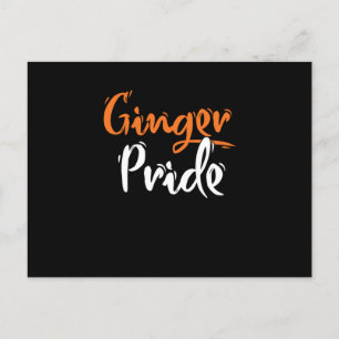 Ginger Pride Redheads Freckles Red Hair Redhead Gi Postcard