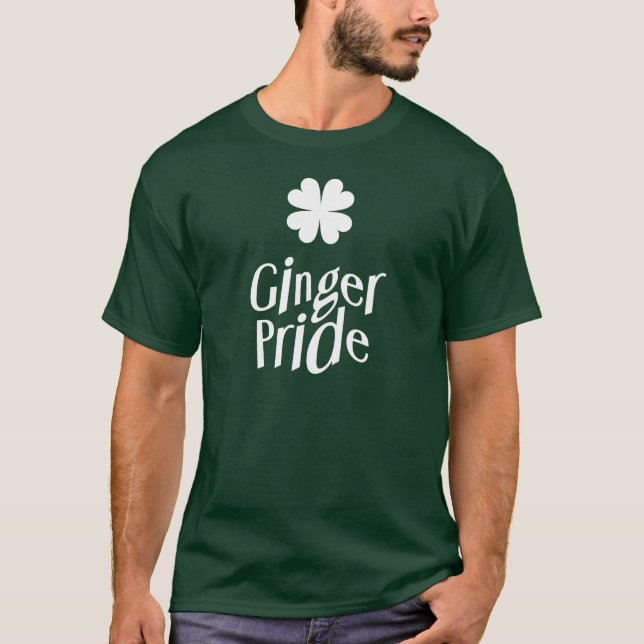 Ginger Pride - St Patricks Day T-Shirt (Front)