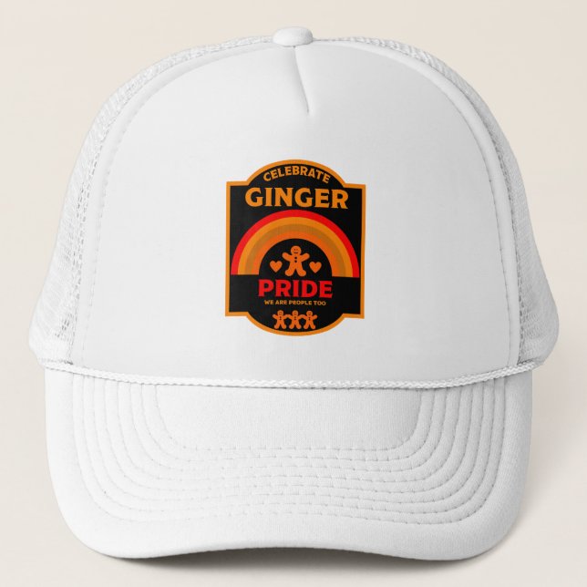 Ginger Pride  Trucker Hat (Front)