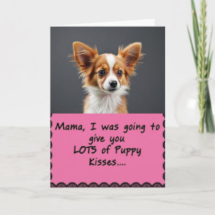 Ginger Pup Mothers Day Card