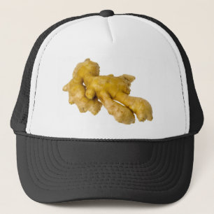 Ginger root trucker hat