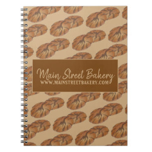 Ginger Snap Cookies Foodie Bakery Pastry Chef Notebook
