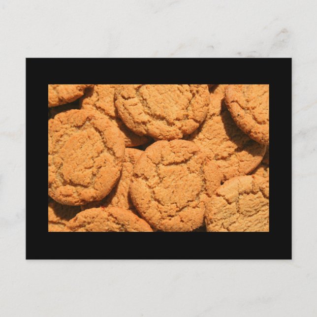 Ginger Snap Cookies Postcard (Front)
