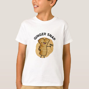 Ginger Snap Funny Food Herb Spice Pun  T-Shirt