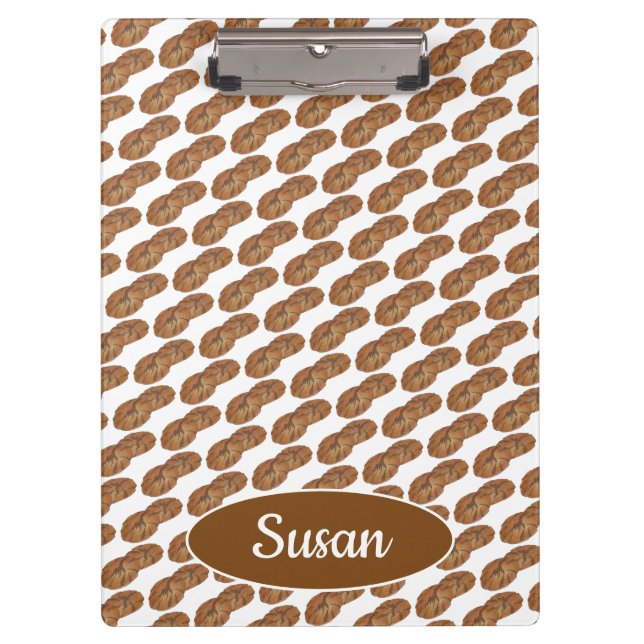 Ginger Snaps Gingersnap Biscuit Ginger Nut Cookies Clipboard (Front)