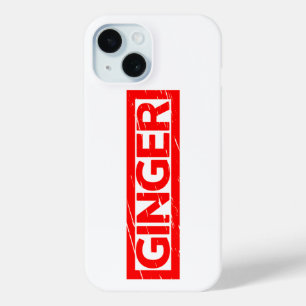 Ginger Stamp iPhone 15 Case
