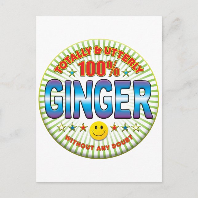 Ginger Totally Postcard (Front)