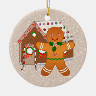 Ginger Wars Ceramic Tree Decoration