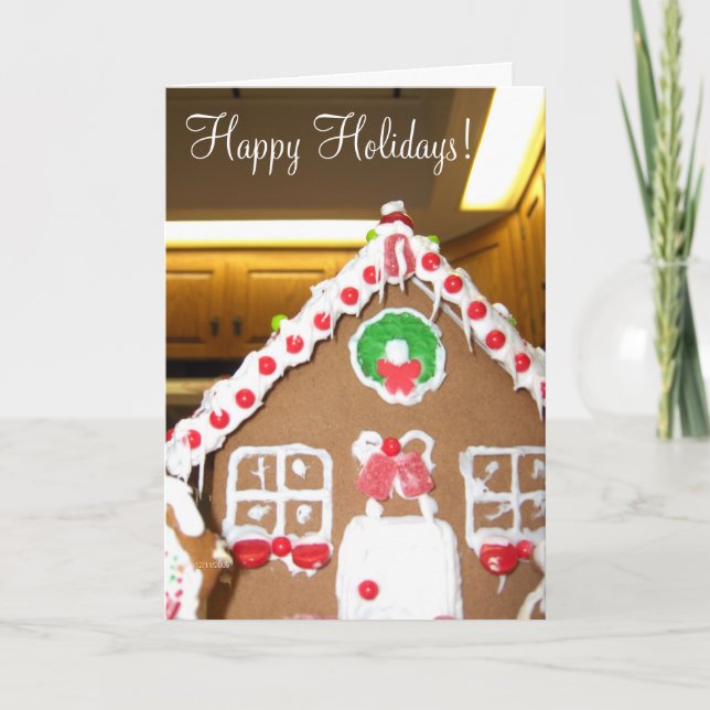 Gingerbrad Holiday Card (Front)