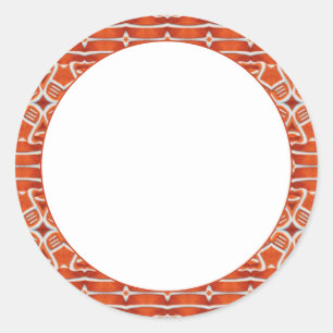 GINGERBREAD 1.5" Round Matte Stickers