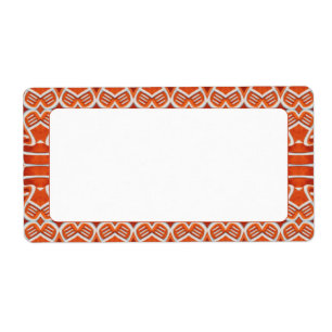 GINGERBREAD 2"x3.75" Labels