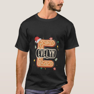 Gingerbread Alphabet Christmas Shirt Matching Xmas