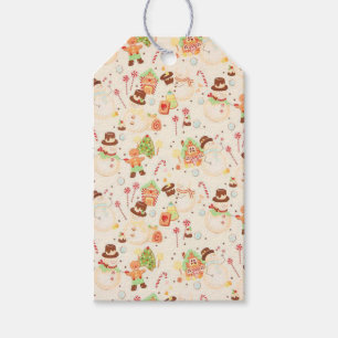 Gingerbread and Snowman Gift Tags