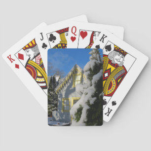 Gingerbread and Winter Snow - Martha's Vineyard Playing Cards
