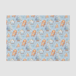 Gingerbread Baby Gingerbread Christmas Tree Tissue Paper