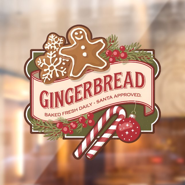 Gingerbread baked fresh daily  (Sheet 2)