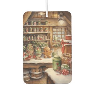 Gingerbread Bakery Car Air Freshener