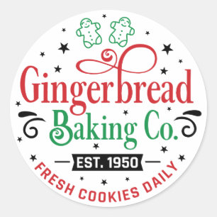 Gingerbread Baking Company Sticker