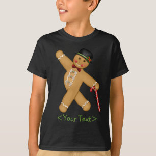 Gingerbread Boy - Customise T-Shirt