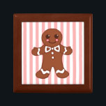 Gingerbread Boy Gift Box<br><div class="desc">The designs are from original illustrations.</div>