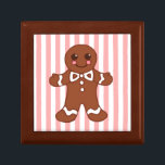 Gingerbread Boy Gift Box<br><div class="desc">The designs are from original illustrations.</div>