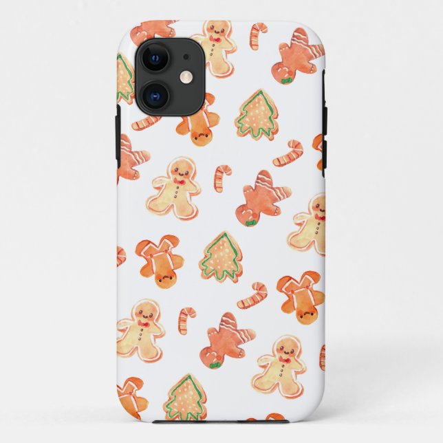 Gingerbread Case-Mate iPhone Case (Back)