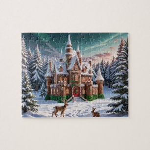 Gingerbread Castle from the Christmas Forest Jigsaw Puzzle