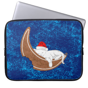 Gingerbread Cat Laptop Sleeve