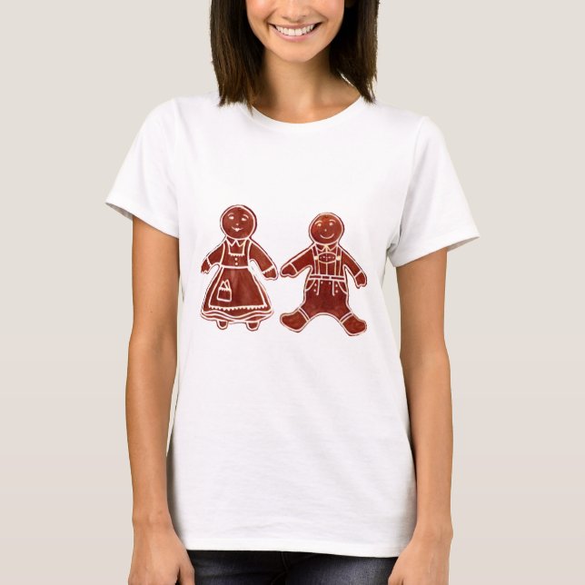 Gingerbread Children 2 jGibney The MUSEUM Zazzle T-Shirt (Front)