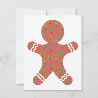 Gingerbread Christmas card