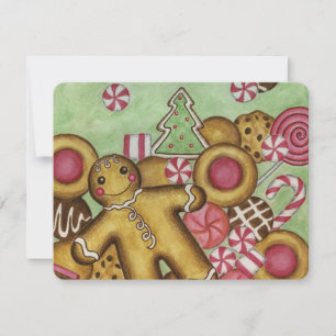 Gingerbread Christmas Card