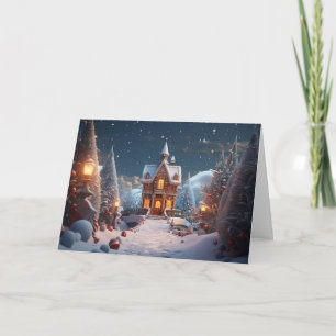 Gingerbread Christmas Card