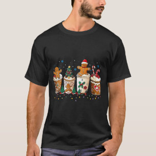 Gingerbread Christmas Coffee Cute Sweet Winter Hol T-Shirt