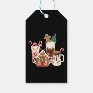 Gingerbread Christmas Coffee Lover Gift Xmas Tags