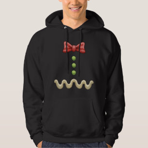 Gingerbread Christmas Costume Fun Xmas Celebration Hoodie