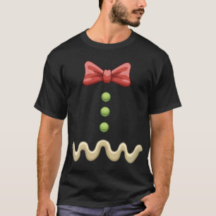 Gingerbread Christmas Costume Fun Xmas Celebration T-Shirt