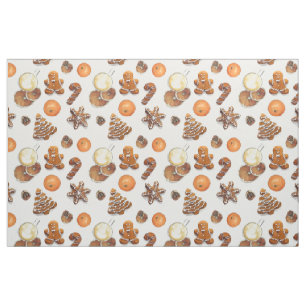 Gingerbread Christmas Scent Fabric