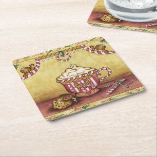 Gingerbread Coffee Coasters