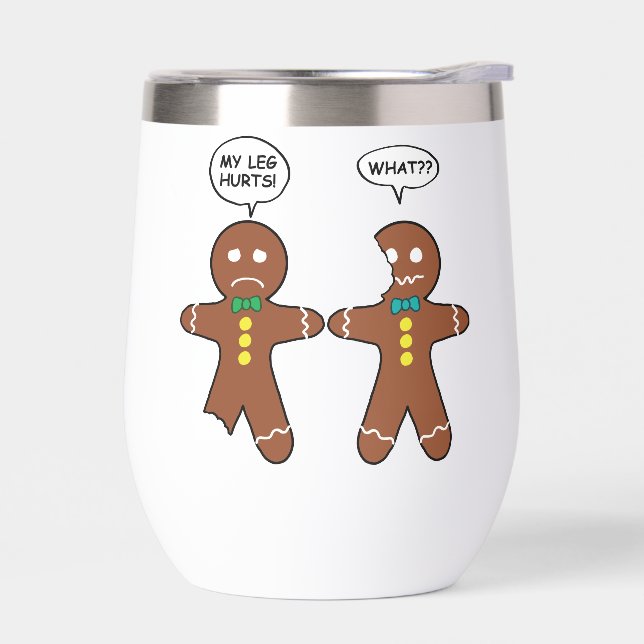 Gingerbread Cookie Christmas Humour (Left)