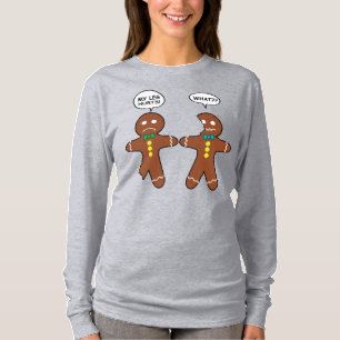 Gingerbread Cookie Christmas Humour Cute T-Shirt