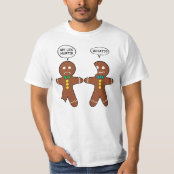 Funny Gingerbread Man Christmas T-Shirt 