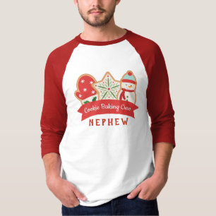 Gingerbread  Cookie   Cookie Baking Crew Nephew T-Shirt