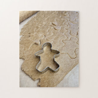 Gingerbread Cookie Cutter Food Jigsaw Puzzle