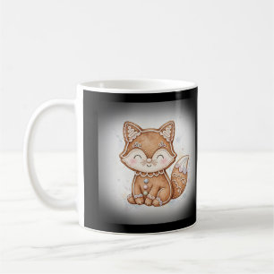 Gingerbread Cookie Fox Christmas Coffee Mug