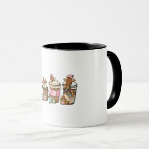 Gingerbread Cookie In Hot Cocoa Christmas Lovers Mug