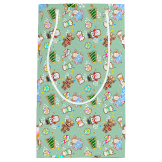Gingerbread Cookie Mint Gift Bag